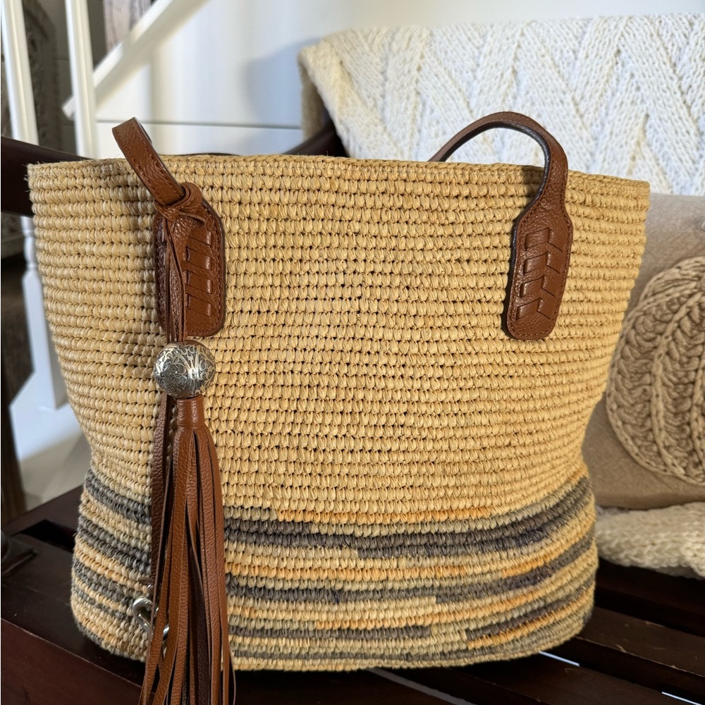Brighton Raffia  Handbag